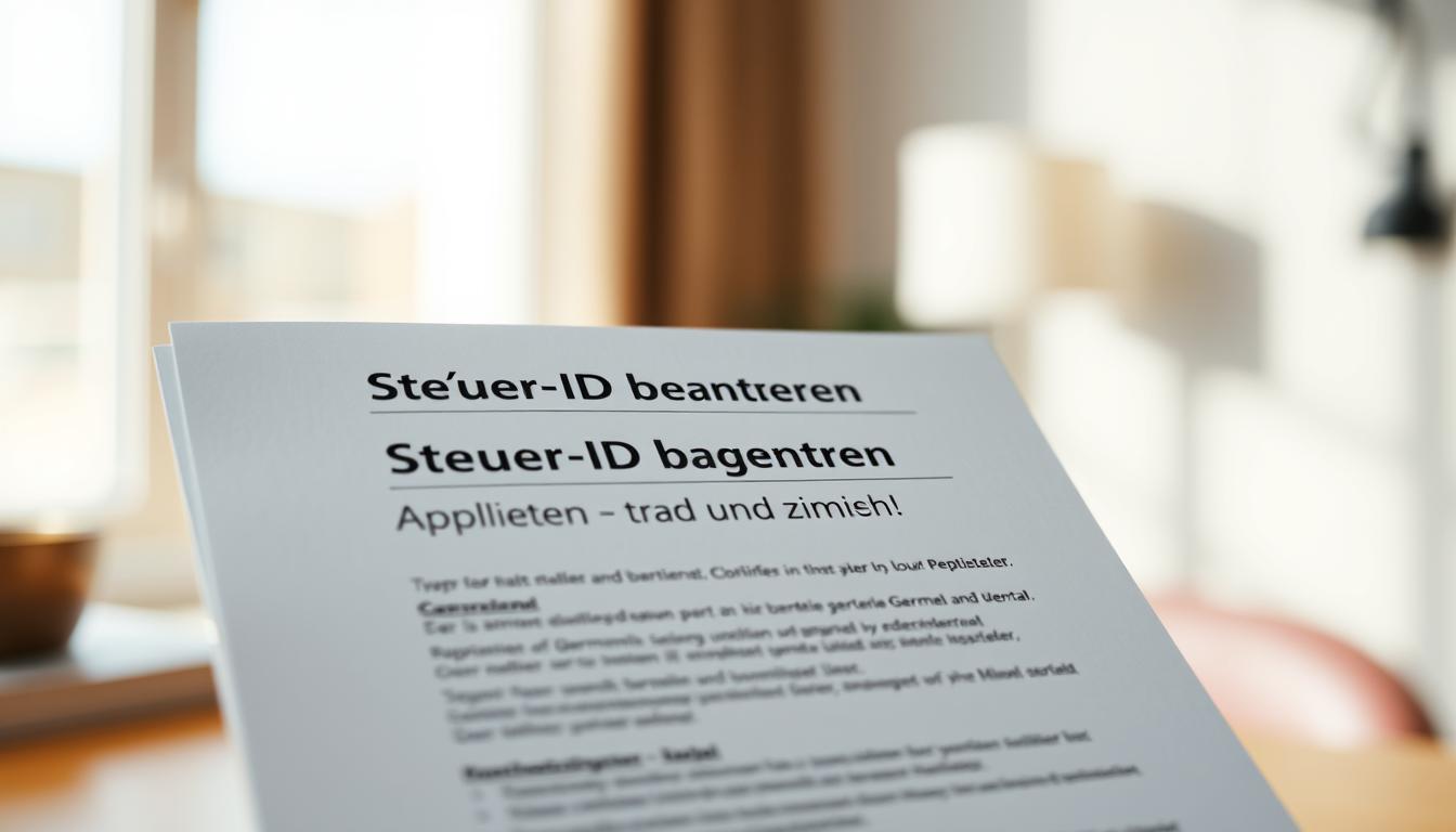 Steuer-ID beantragen